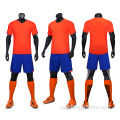 Set de uniforme de uniforme de equipo de fútbol de fútbol de sublimación personalizada